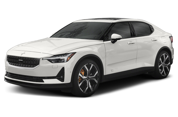 Side view of a Polestar vehicle