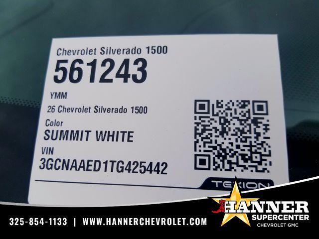 New 2026 Chevrolet Silverado 1500 WT