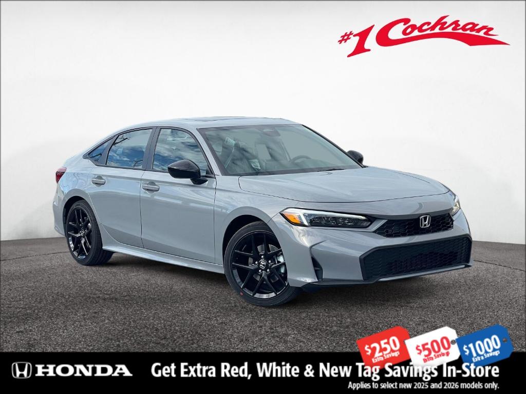 New 2026 Honda Civic Hybrid Sport
