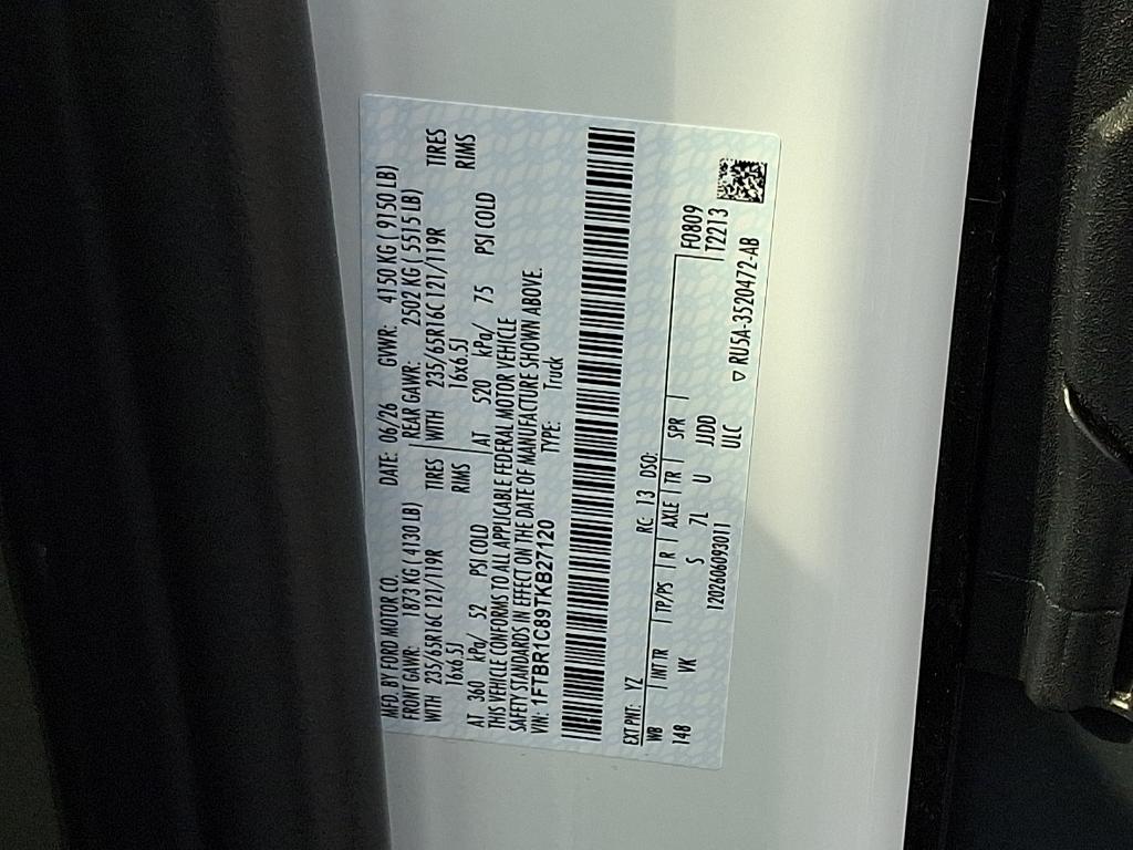 2026 FORD TRANSIT-250 148 WB MEDIUM ROOF CARGO — фото 16