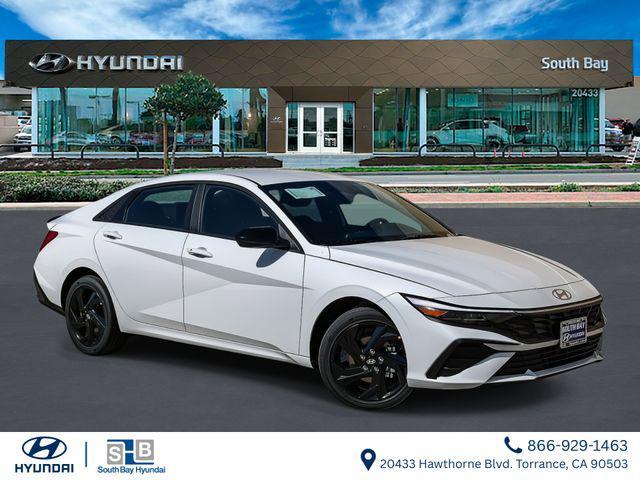 New 2026 Hyundai ELANTRA HEV Blue