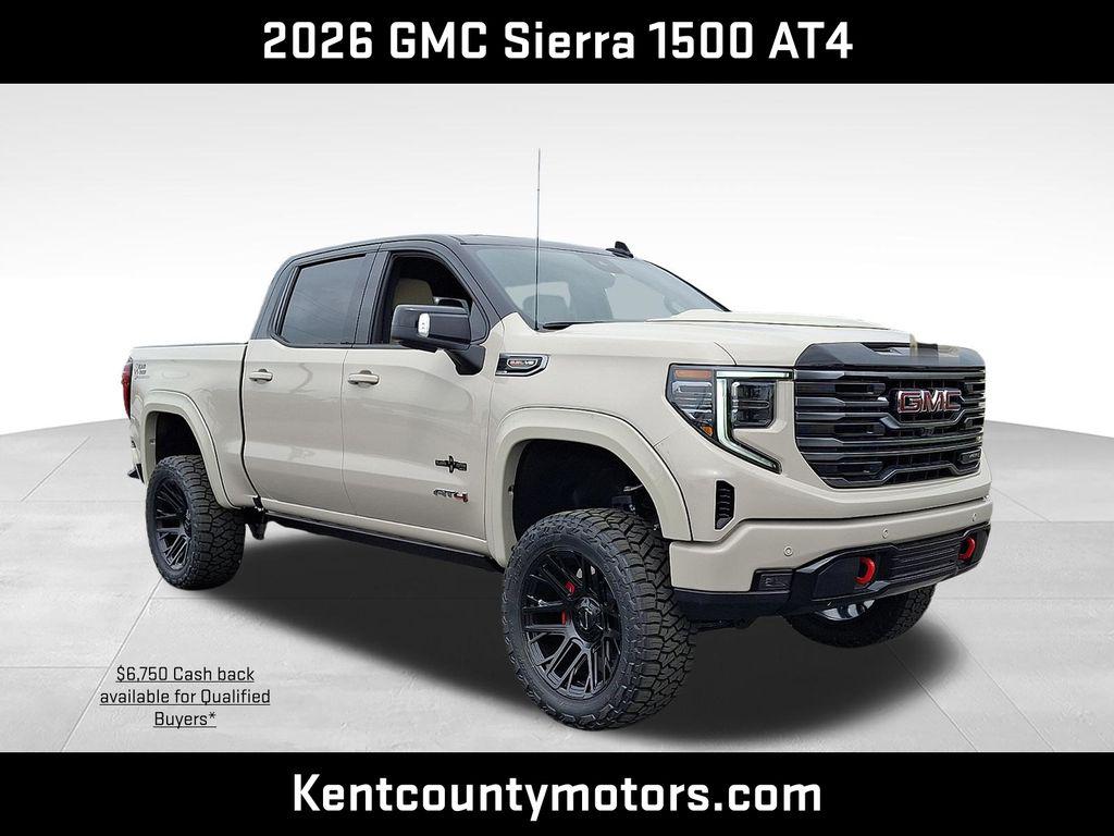 New 2026 GMC Sierra 1500 AT4