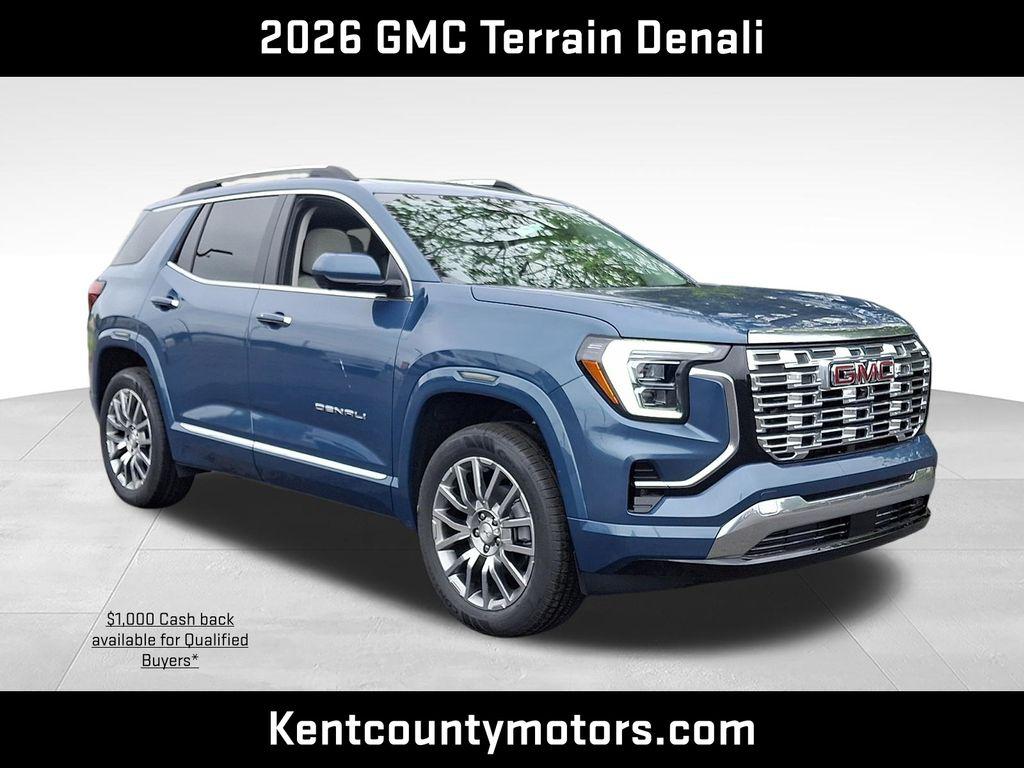 New 2026 GMC Terrain Denali