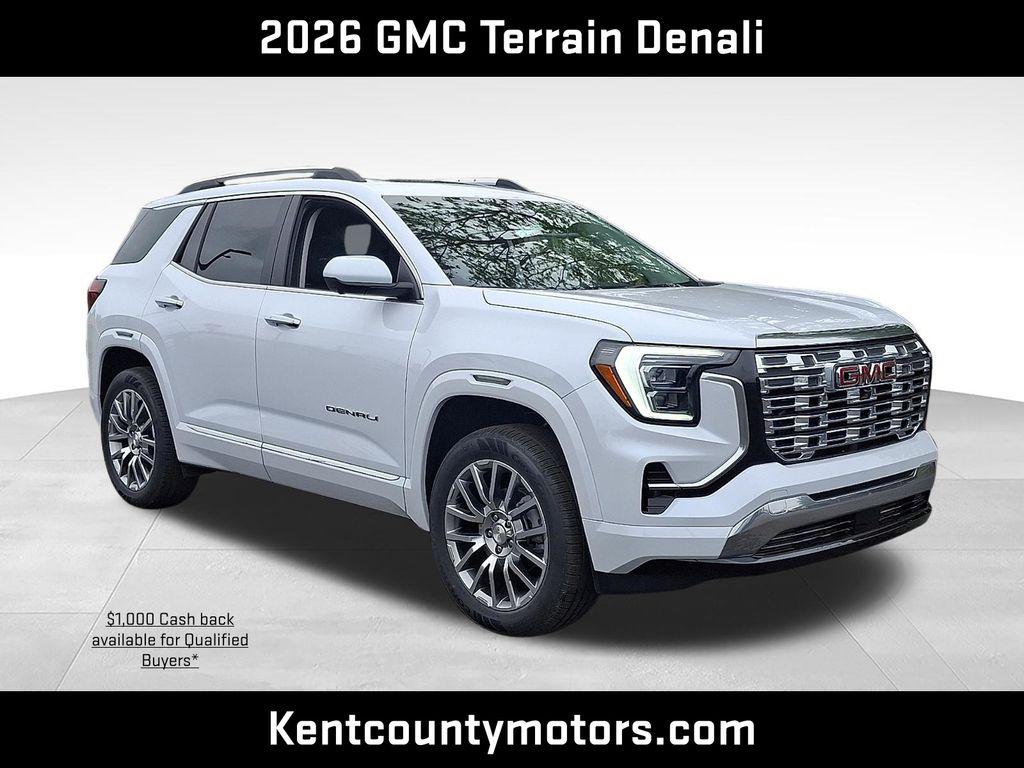 New 2026 GMC Terrain Denali