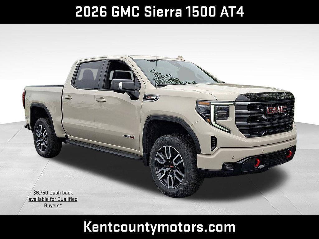 New 2026 GMC Sierra 1500 AT4