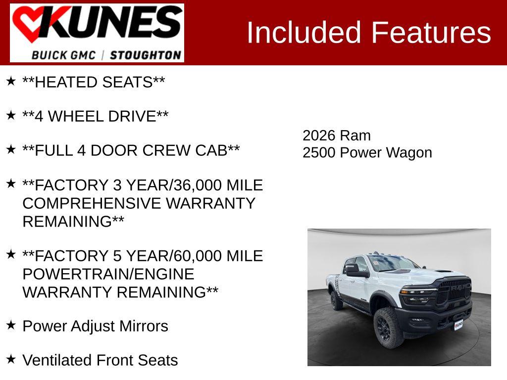 صورة 3 لـ 2026 RAM 2500 POWER WAGON
