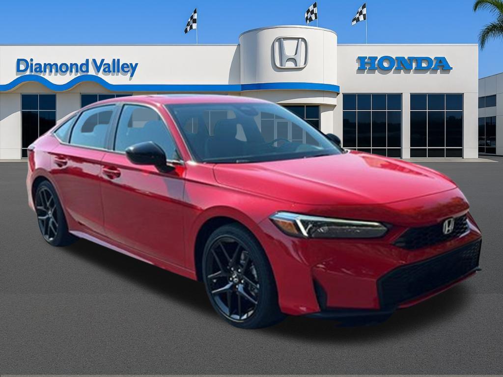 New 2026 Honda Civic Hybrid Sport