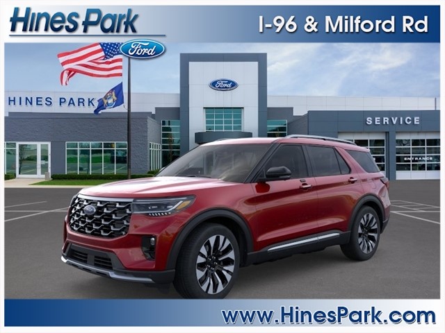 New 2026 Ford Explorer Platinum