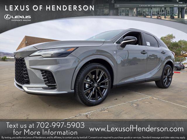 New 2026 Lexus RX 350 F SPORT Design