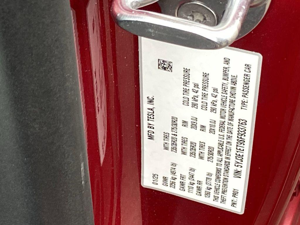2025 Tesla MODEL 3 PERFORMANCE 缩略图 27