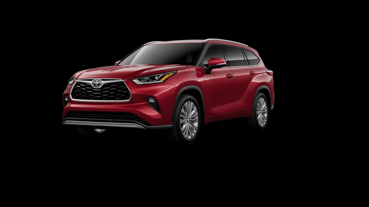 New 2026 Toyota Highlander Platinum