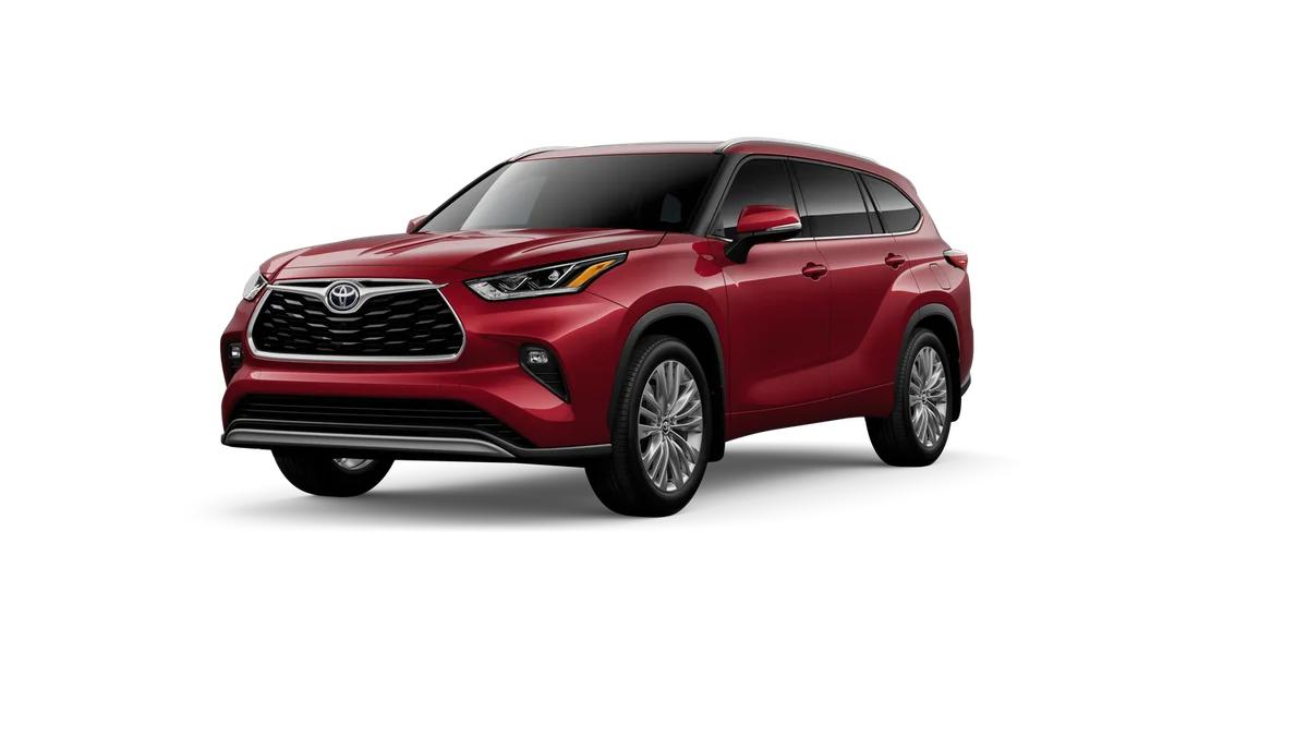 New 2026 Toyota Highlander Platinum