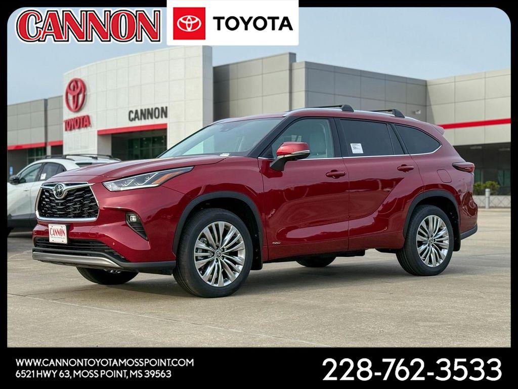 New 2026 Toyota Highlander Hybrid Platinum