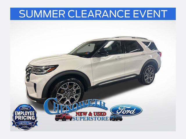 New 2025 Ford Explorer Platinum