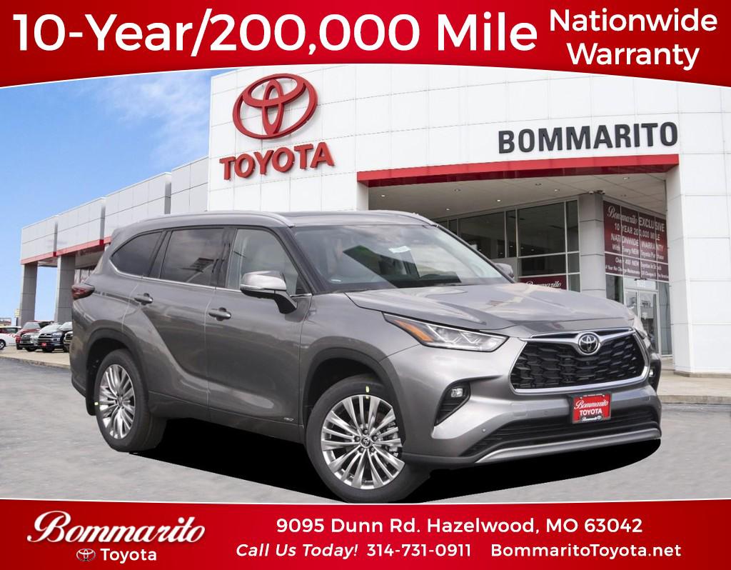 New 2026 Toyota Highlander Hybrid Platinum