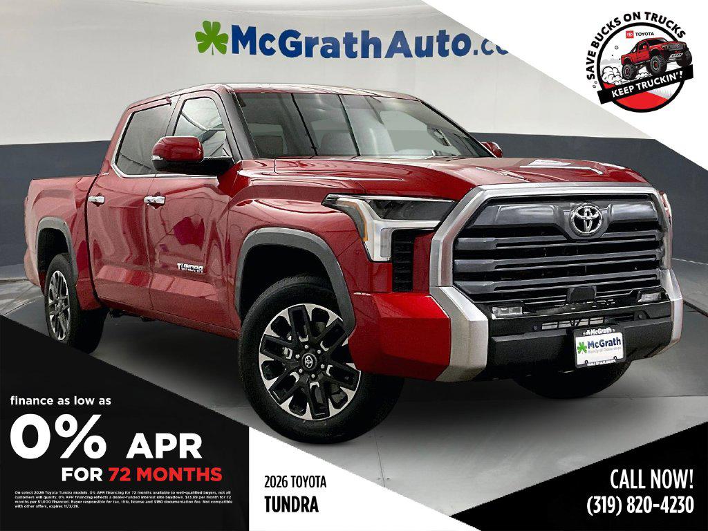 New 2026 Toyota Tundra Limited