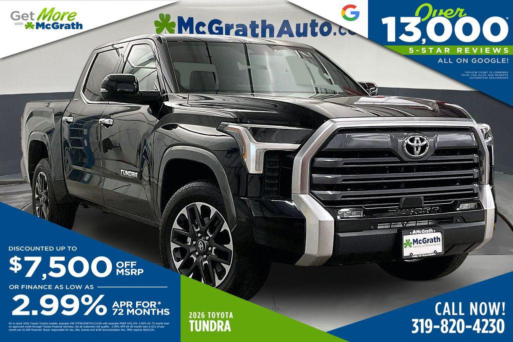 New 2026 Toyota Tundra Limited