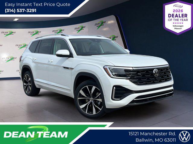 New 2026 Volkswagen Atlas 2.0T SEL Premium R-Line 4MOTION