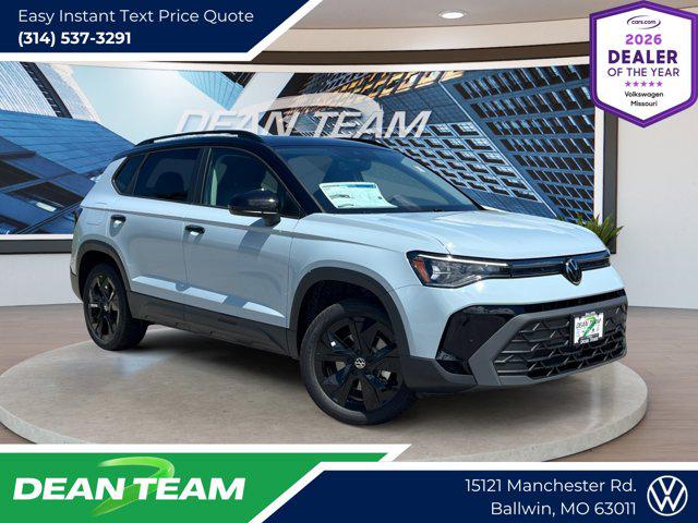 New 2026 Volkswagen Taos SE Black