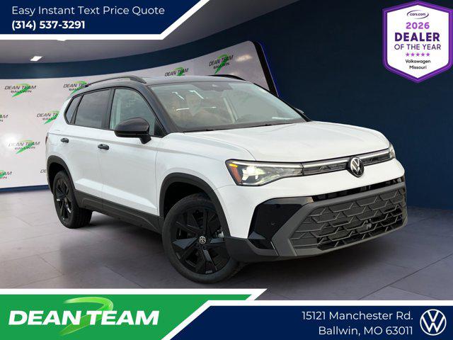 New 2026 Volkswagen Taos SE Black