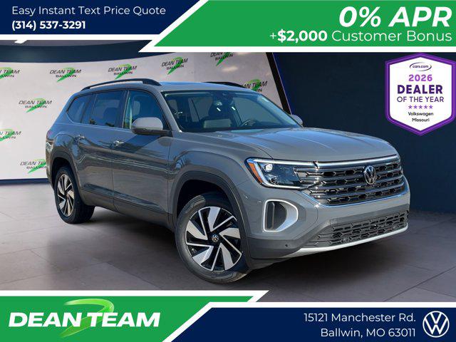 New 2026 Volkswagen Atlas 2.0T SE w/Technology