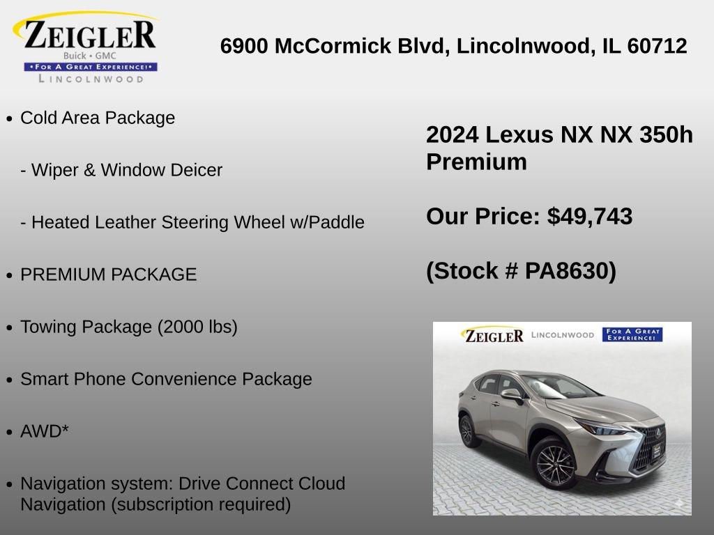 2024 Lexus NX 350H PREMIUM — фото 6