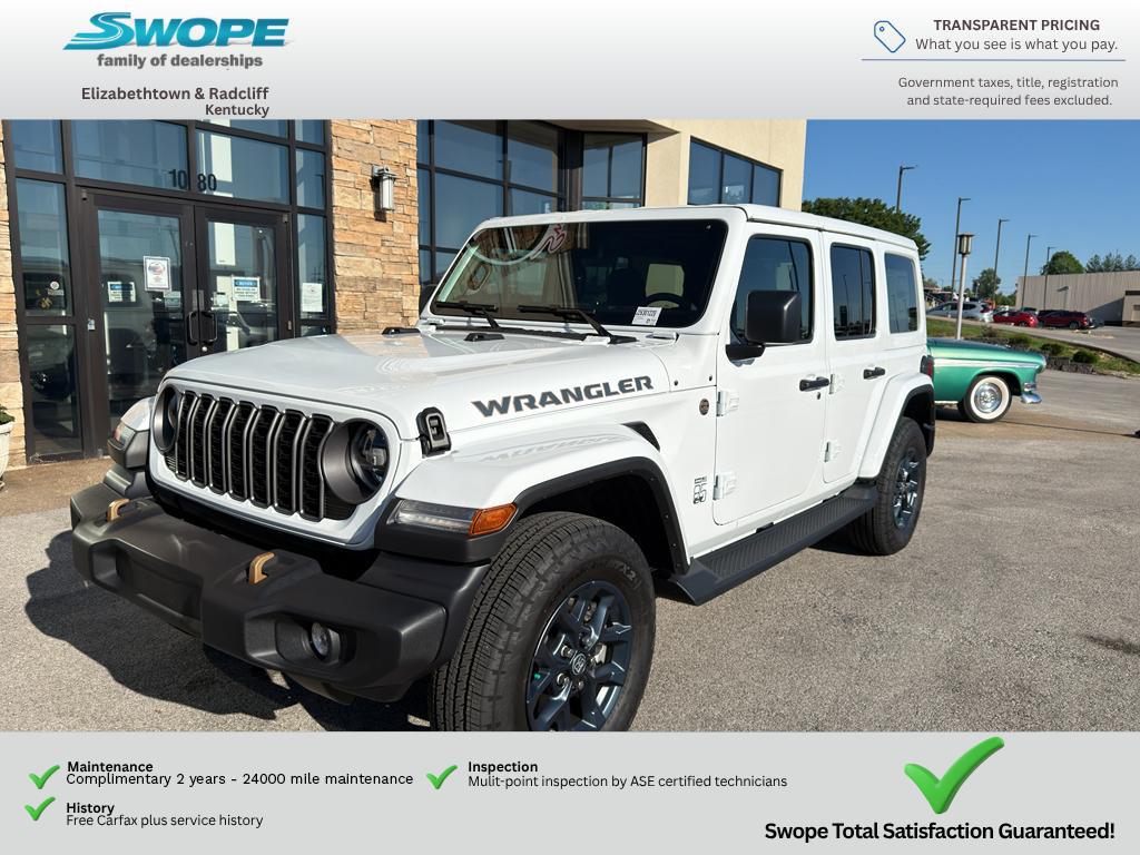 New 2026 Jeep Wrangler 4-Door 85th Anniversary Edition