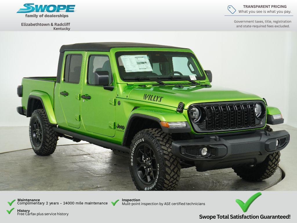 New 2026 Jeep Gladiator Willys 4x4