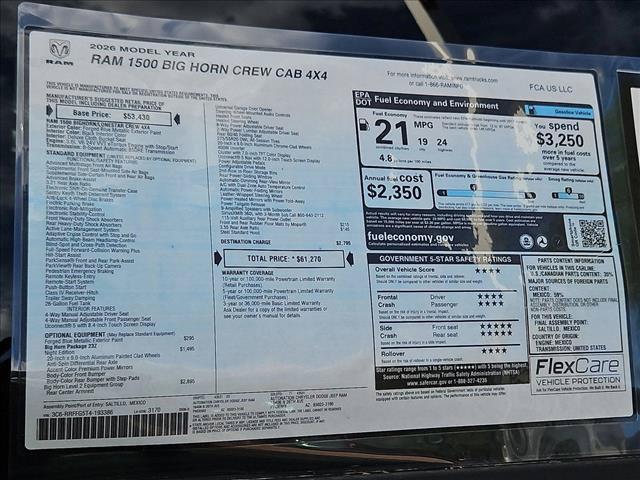 2026 RAM 1500 BIG HORN/LONE STAR 缩略图 16