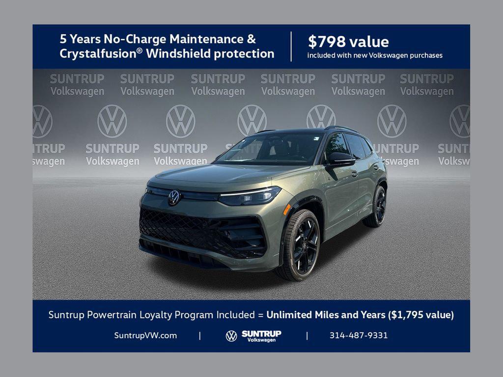 New 2026 Volkswagen Tiguan 2.0T SE R-Line Black