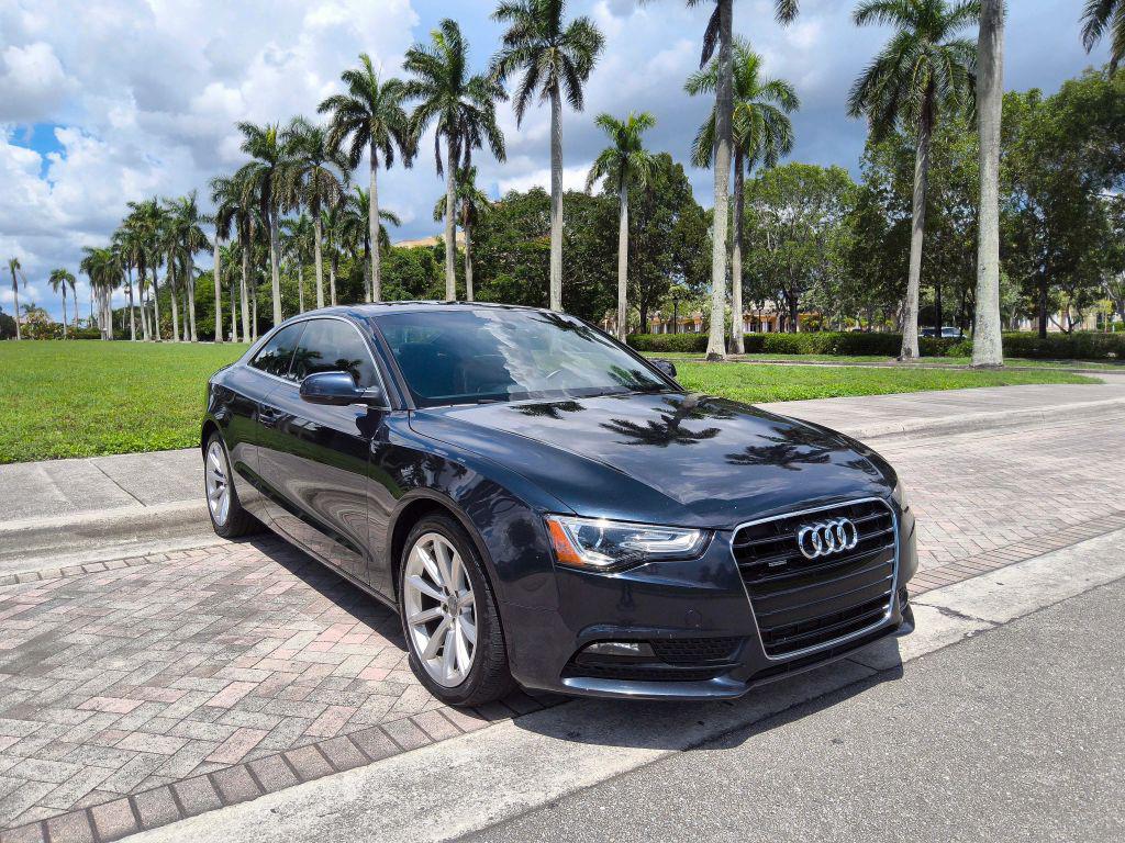 2015 Audi A5 in Blue for sale in the USA