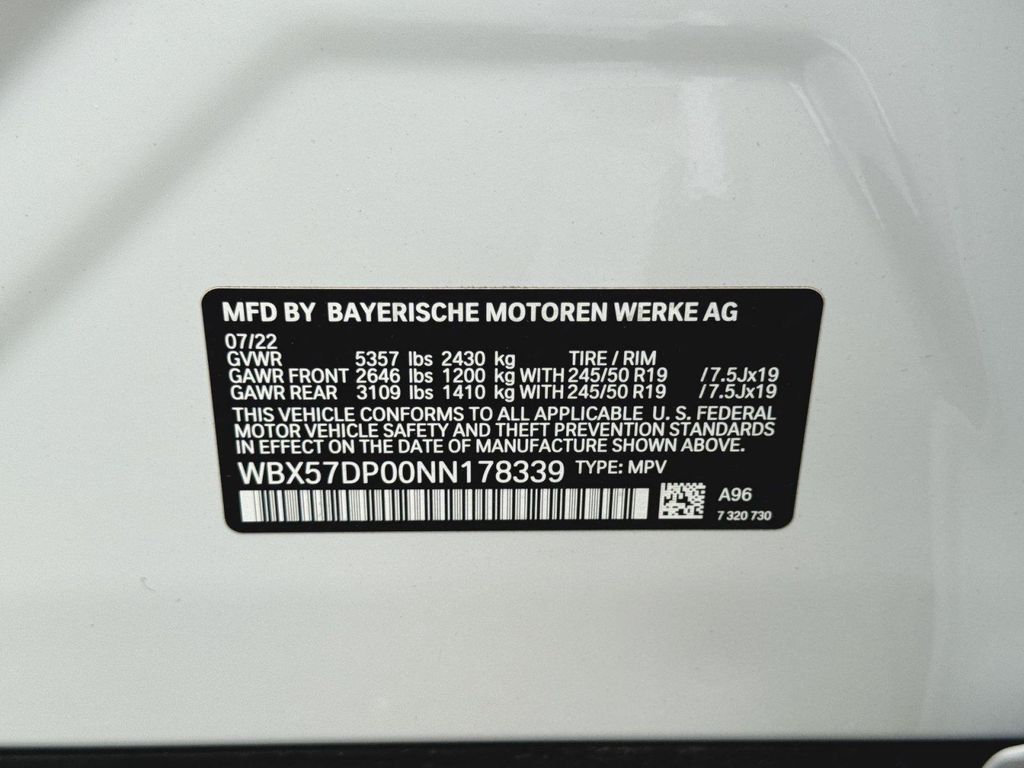 2022 BMW X3 XDRIVE30I — миниатюра 38
