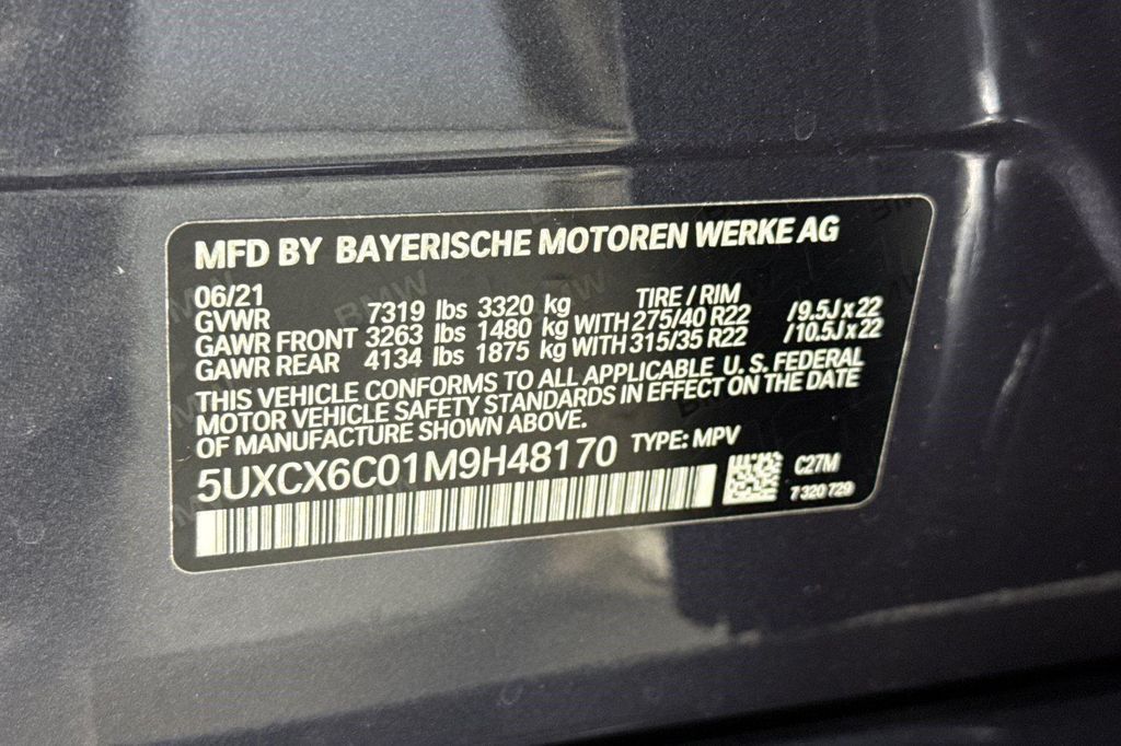 2021 BMW X7 M50I — миниатюра 26