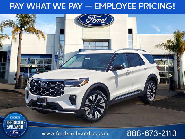 New 2026 Ford Explorer Platinum