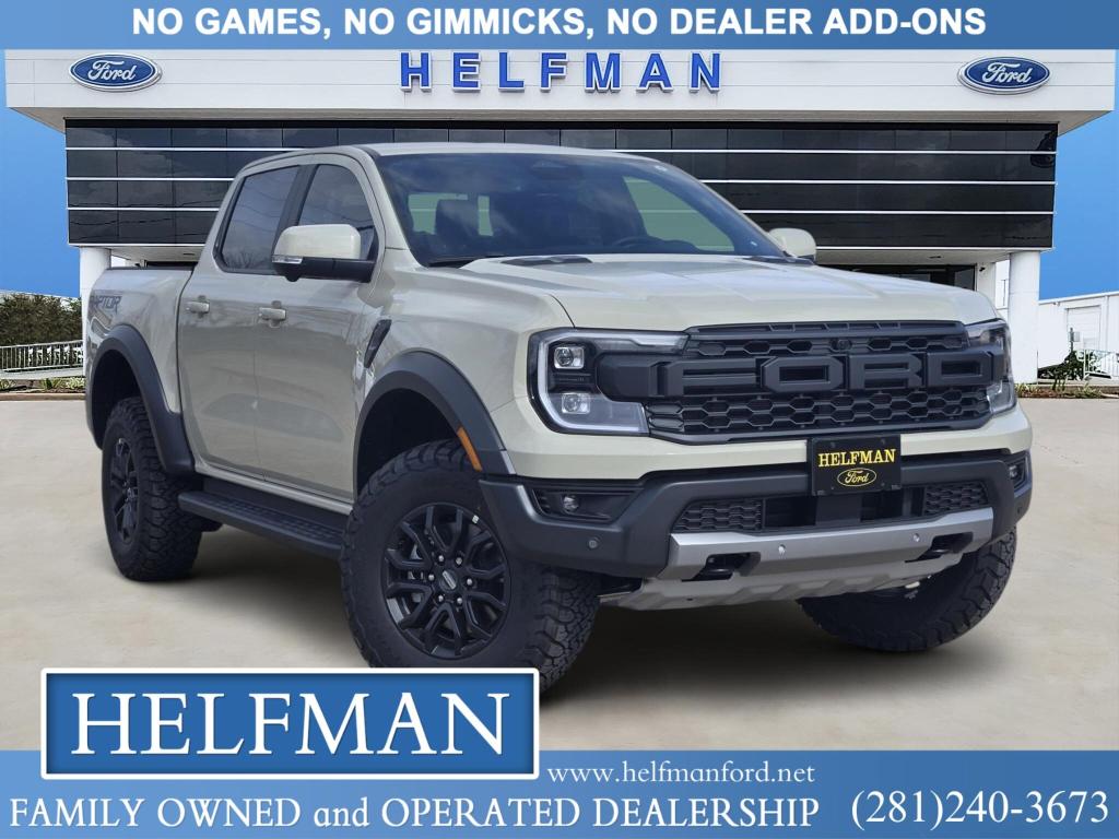 New 2025 Ford Ranger Raptor