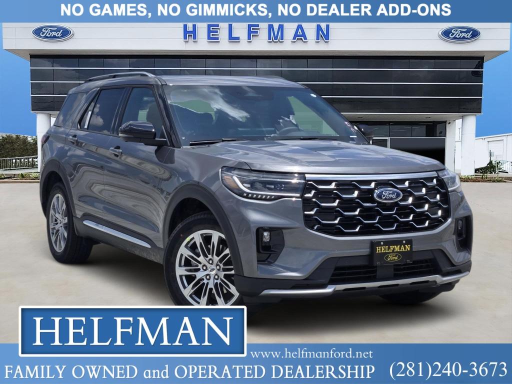 New 2026 Ford Explorer Platinum