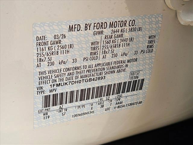 2026 FORD EXPLORER ACTIVE W/200A PKG 缩略图 18