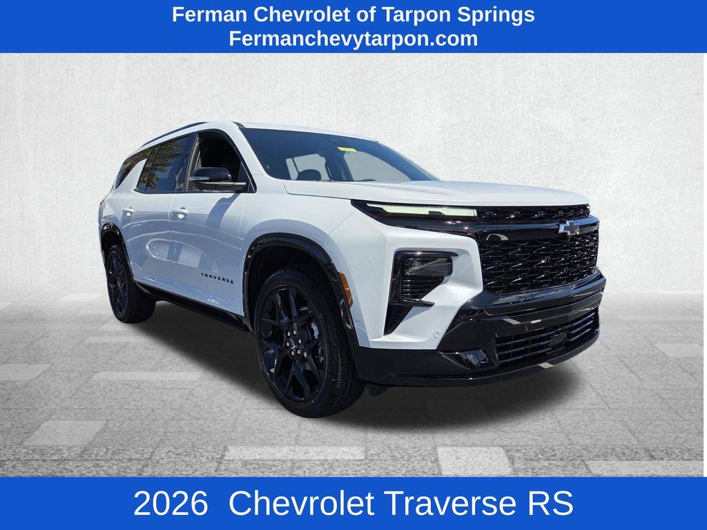 New 2026 Chevrolet Traverse RS