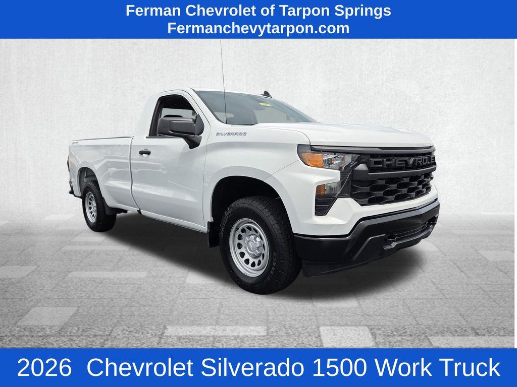 New 2026 Chevrolet Silverado 1500 WT