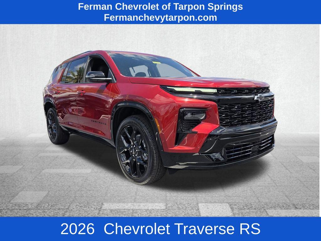 New 2026 Chevrolet Traverse RS