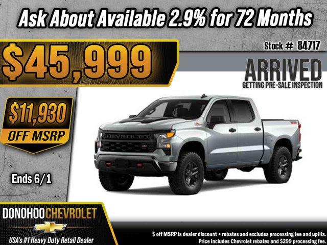 New 2026 Chevrolet Silverado 1500 Custom Trail Boss