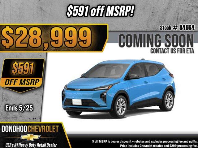 New 2027 Chevrolet Bolt LT