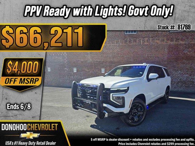 New 2025 Chevrolet Tahoe Police