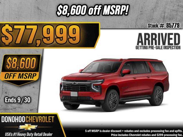 New 2026 Chevrolet Suburban RST