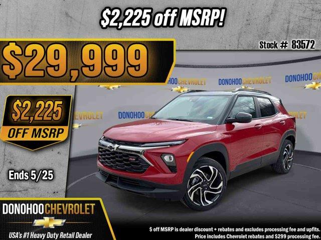 New 2026 Chevrolet Trailblazer RS