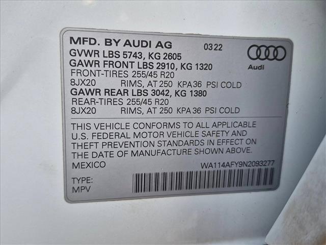 صورة 26 لـ 2022 AUDI SQ5 3.0T PREMIUM