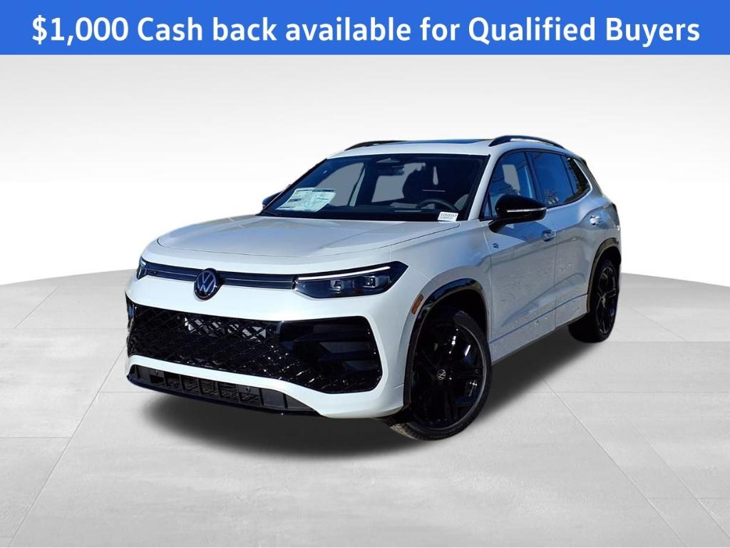 New 2026 Volkswagen Tiguan 2.0T SE R-Line Black