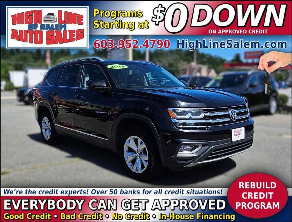 Used 2018 Volkswagen Atlas 3.6L SEL