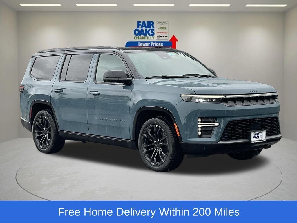 New 2026 Jeep Grand Wagoneer Summit Obsidian