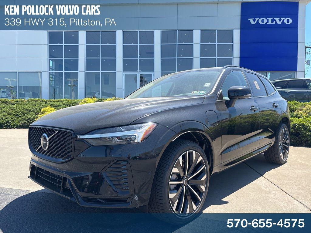 New 2026 Volvo XC60 Plug-In Hybrid Ultra, T8 AWD Electric/Gasoline, Dark
